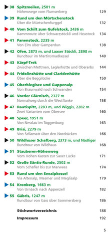 Rother - Ostschweiz - Bündnerland wandelboek