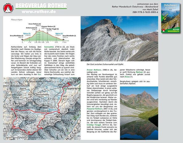 Rother - Ostschweiz - Bündnerland wandelboek