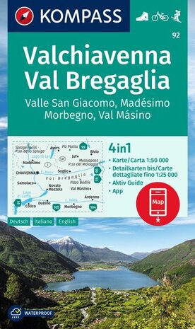 Kompass - WK 92 Chiavenna - Val Bregaglia