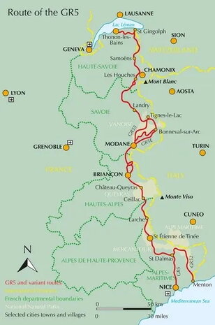 Cicerone - The GR5 Trail
