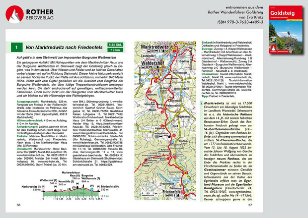 Rother - Goldsteig wandelgids