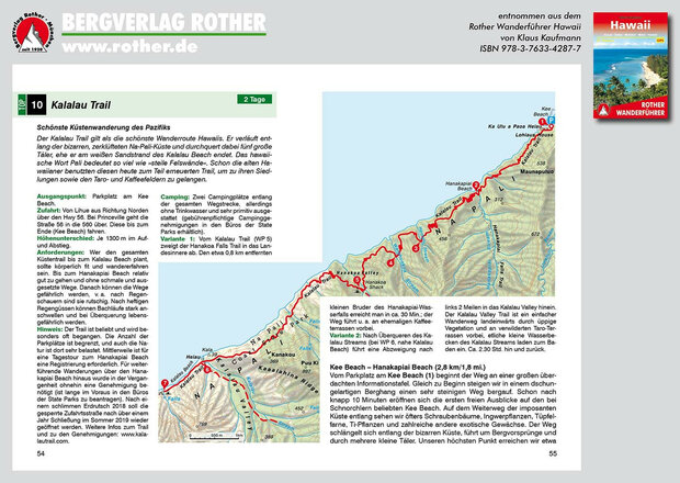 Rother - Hawaii wandelgids