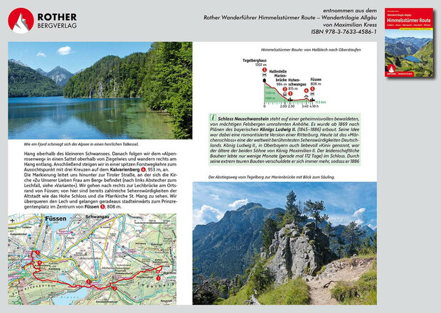 Rother - Himmelsstürmer Route – Wandertrilogie Allgäu