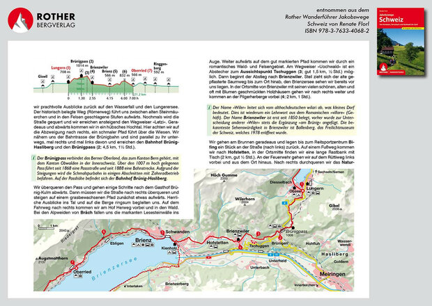 Rother - Jakobsweg Schweiz wandelgids