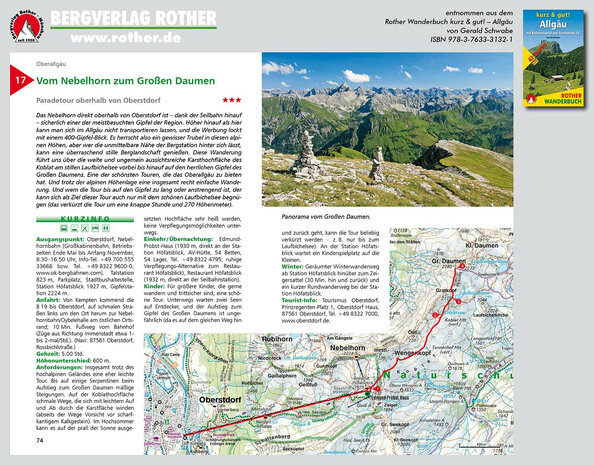 Rother - Kurz & Gut! Allgäu wandelboek