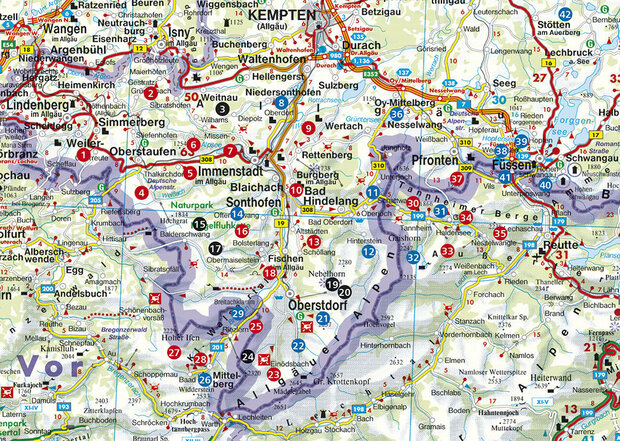 Rother - Leichte Wanderungen Allgäu wandelboek