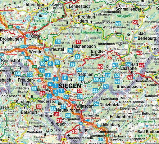 Rother - Siegerland und Wittgenstein wandelgids