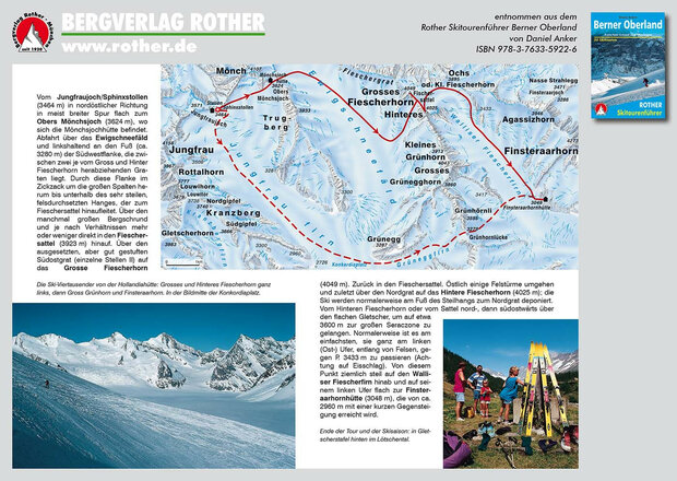 Rother - Skitourenführer Berner Oberland