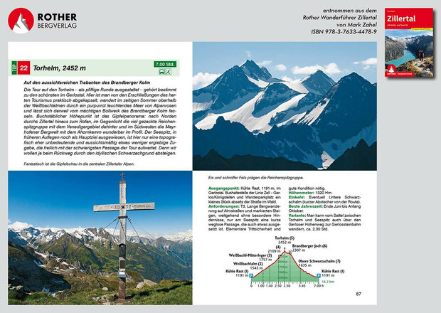 Rother - Zillertal wandelgids