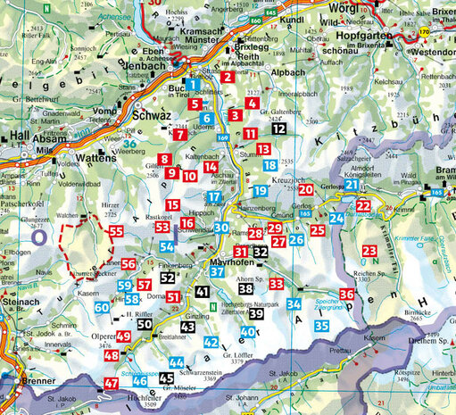 Rother - Zillertal wandelgids