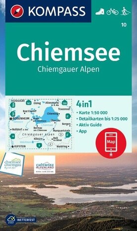 Kompass - WK 10 Chiemsee - Chiemgauer Alpen