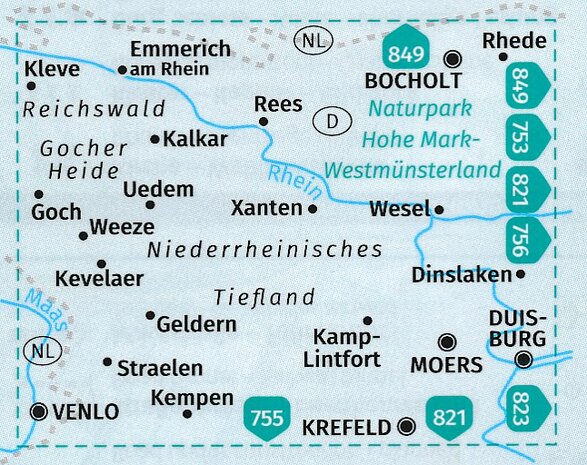 Kompass - WK 752 Niederrhein Nord