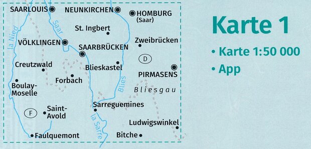 Kompass - WK 872 Baden-Baden - Murgtal