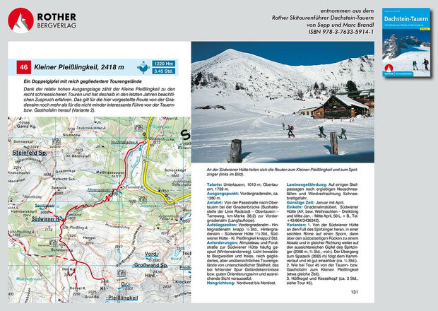 Rother - Skitourenführer Dachstein-Tauern
