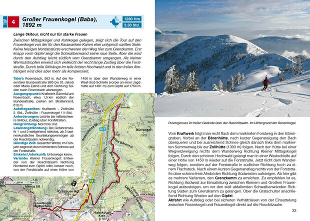 Rother - Skitourenführer Kärnten Süd