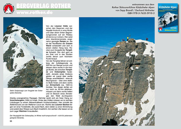 Rother - Skitourenführer Kitzbüheler Alpen