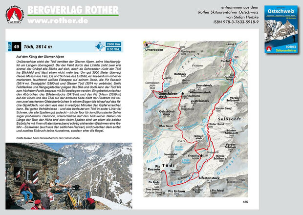 Rother - Skitourenführer Ostschweiz