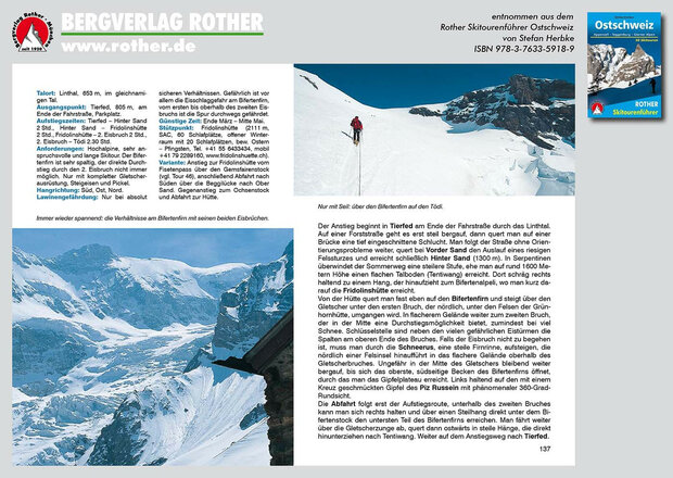 Rother - Skitourenführer Ostschweiz