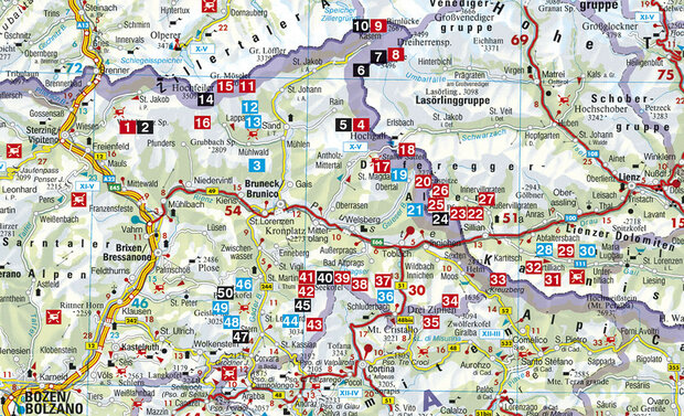 Rother - Skitourenführer Pustertal