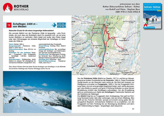 Rother - Skitourenführer Sellrain - Kühtai