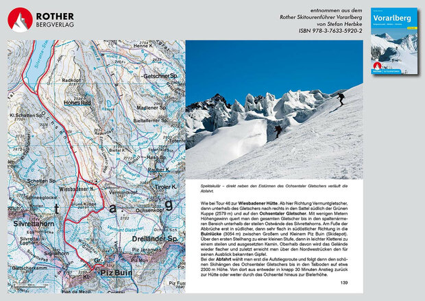 Rother - Skitourenführer Vorarlberg