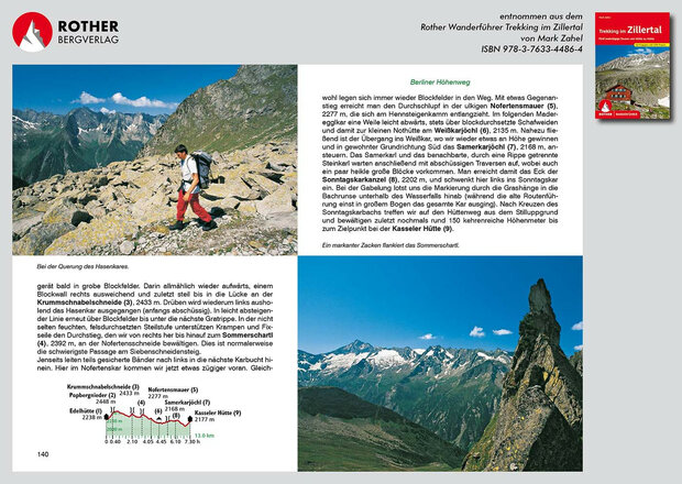 Rother - Trekking im Zillertal wandelgids