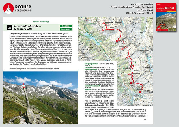 Rother - Trekking im Zillertal wandelgids