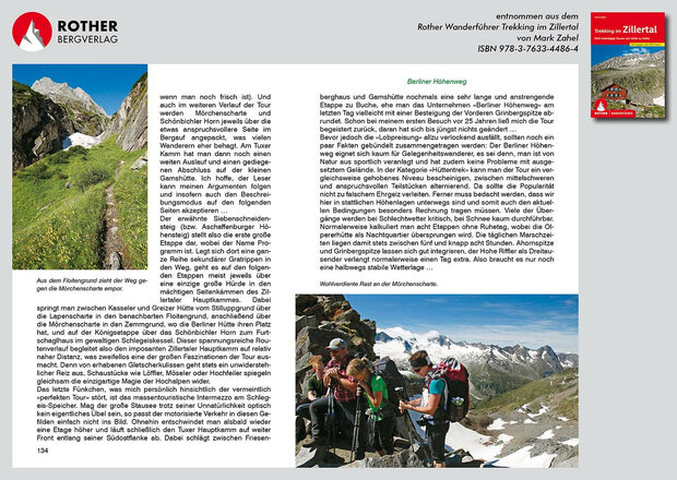 Rother - Trekking im Zillertal wandelgids