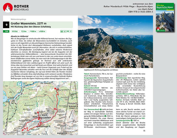 Rother - Wilde Wege - Bayerische Alpen wandelboek