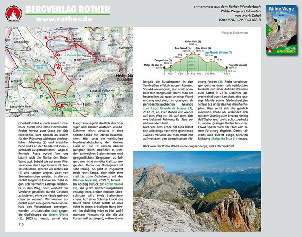 Rother - Wilde Wege Dolomiten