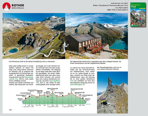 Rother - Wochenendtouren Tirol wandelboek