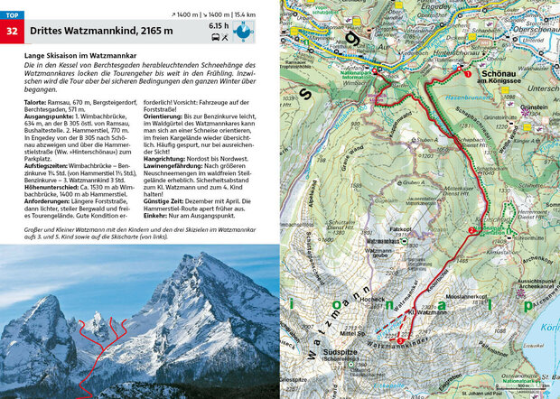 Rother - Skitourenführer Berchtesgadener und Chiemgauer Alpen