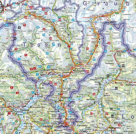 Rother - Tessin wandelboek