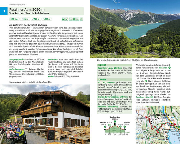 Rother - Alm- und Hüttenwanderungen Südtirol West wandelboek