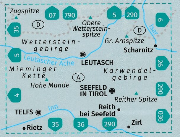 Kompass - WK 026 Seefeld in Tirol - Leutasch
