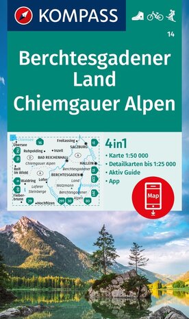 Kompass - WK 14 Berchtesgadener Land - Chiemgauer Alpen