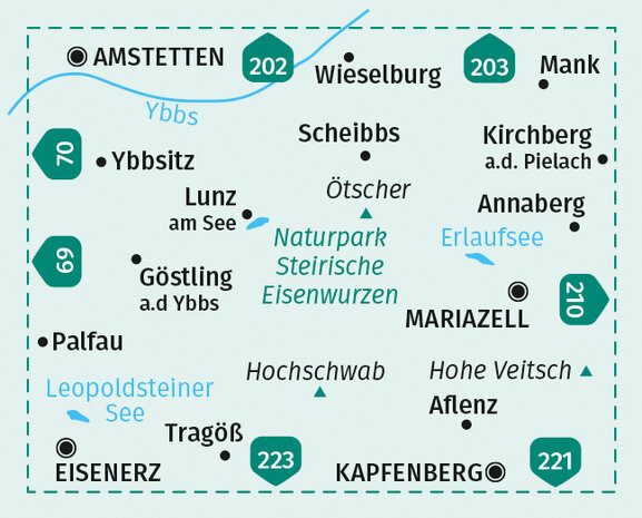 Kompass - WK 212 Hochschwab