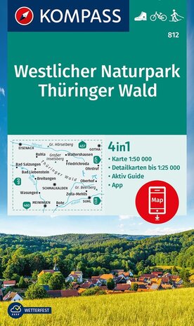 Kompass - WK 812 Westlicher Naturpark Thüringer Wald
