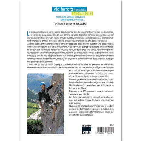 Editions GAP - Via ferrata francaises