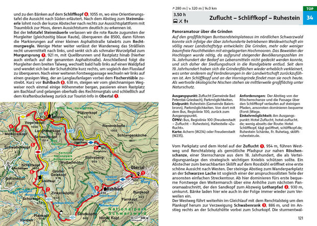 Rother - Schwarzwald Mitte-Nord wandelgids