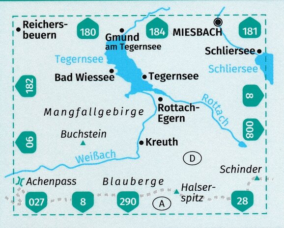 Kompass - WK 08 Tegernseer Tal