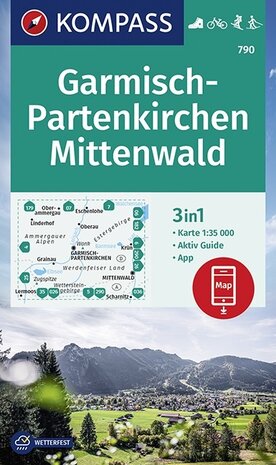 Kompass - WK 790 Garmisch-Partenkirchen - Mittenwald