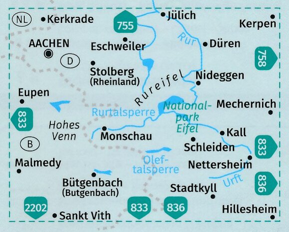 Kompass - WK 757 Aachen und das Dreiländereck