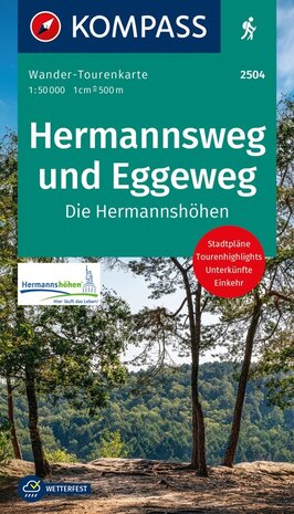 Kompass - WK 2504 Hermannsweg & Eggeweg