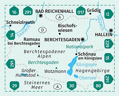 Kompass - WK 794 Berchtesgadener Land