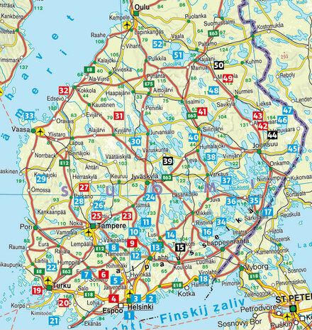Rother - Finnland wandelgids
