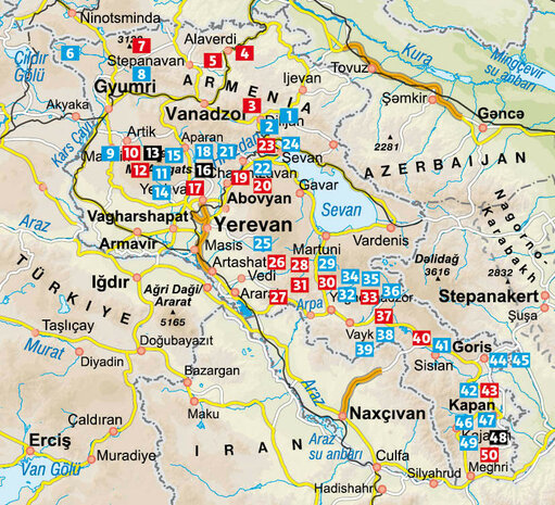 Rother - Armenien wandelgids
