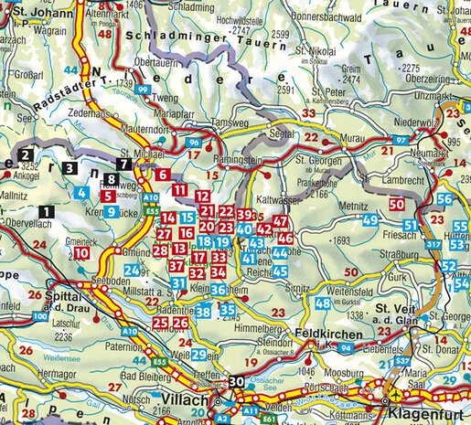 Rother - Nockberge wandelgids