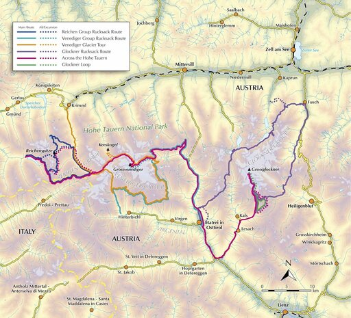 Cicerone - Trekking in Austria's Hohe Tauern