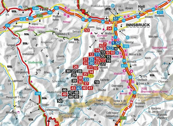 Kompass - Stubaital und Wipptal wf